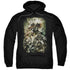 JLA/AFTERMATH - ADULT PULLOVER HOODIE - BLACK