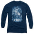 JLA/BURST - L/S ADULT 18/1 - NAVY
