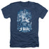 JLA/BURST - ADULT HEATHER - NAVY