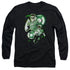 JLA/GL IN ACTION - L/S ADULT 18/1 - BLACK