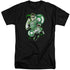 JLA/GL IN ACTION - S/S ADULT TALL 18/1 - BLACK