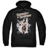 JLA/WW BREAK OUT - ADULT PULLOVER HOODIE - BLACK