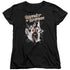 JLA/WW BREAK OUT - S/S WOMENS TEE - BLACK