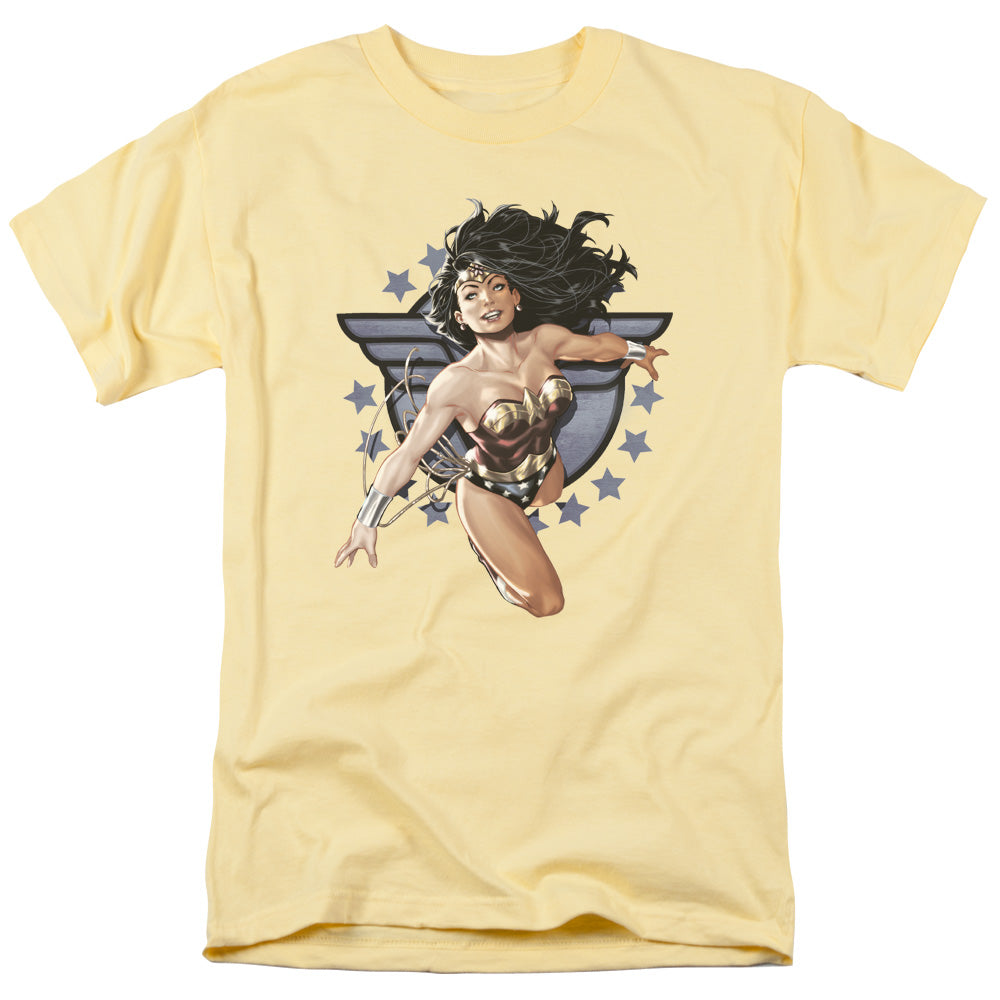 JLA/WW ALL STAR - S/S ADULT 18/1 - BANANA
