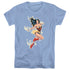 JLA/SIMPLE WONDER - S/S WOMENS TEE - CAROLINA BLUE