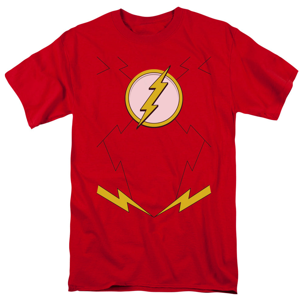 JLA/NEW FLASH COSTUME - S/S ADULT 18/1  -  RED