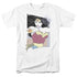 JLA/WW 80S MINIMAL - S/S ADULT 18/1 - WHITE