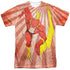 JLA/SPEED OF LIGHT (FRONT/BACK PRINT) -  S/S ADULT POLY CREW - MULTI