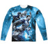 JLA/ATMOSPHERIC (FRONT/BACK PRINT) - L/S ADULT POLY CREW  - MULTI
