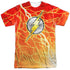 JLA/LIGHTNING LOGO (FRONT/BACK PRINT) -  S/S ADULT POLY CREW - MULTI