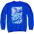 JLA/AMERICAN JUSTICE - ADULT CREWNECK SWEATSHIRT - ROYAL BLUE