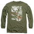 JLA/GREEN AND RED - L/S ADULT 18/1 - MILITARY GREEN