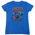 JLA/PIXEL LEAGUE - S/S WOMENS TEE - ROYAL BLUE