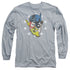 JLA/FACE OFF -  L/S ADULT 18/1  - ATHLETIC HEATHER