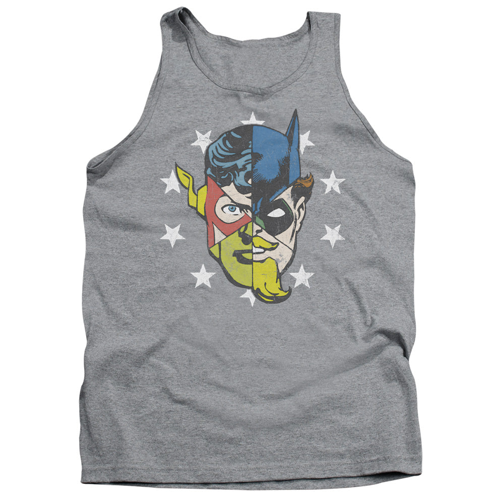 JLA/FACE OFF - ADULT TANK - ATHLETIC HEATHER