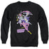 JLA/COLORFUL LEAGUE - ADULT CREWNECK SWEATSHIRT - BLACK