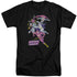 JLA/COLORFUL LEAGUE - S/S ADULT TALL 18/1 - BLACK