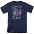 JLA/JUSTICE FOR AMERICA - S/S ADULT 18/1  -  NAVY