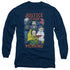 JLA/JUSTICE FOR AMERICA -  L/S ADULT 18/1  - NAVY