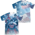 JLA/UNITED (FRONT/BACK PRINT) - S/S ADULT POLY CREW - MULTI