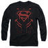 JLA/SUPERBOY -  L/S ADULT 18/1  - BLACK