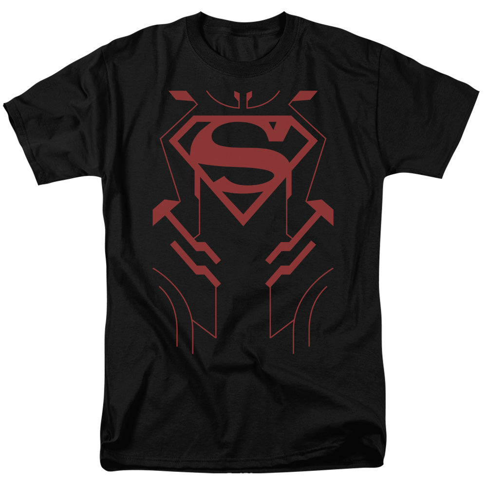 JLA/SUPERBOY - S/S ADULT 18/1  -  BLACK