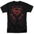 JLA/SUPERBOY - S/S ADULT 18/1  -  BLACK