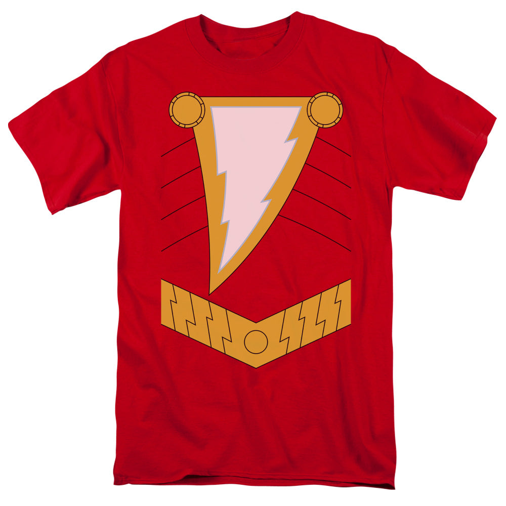 JLA/SHAZAM - S/S ADULT 18/1  -  RED