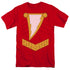 JLA/SHAZAM - S/S ADULT 18/1  -  RED