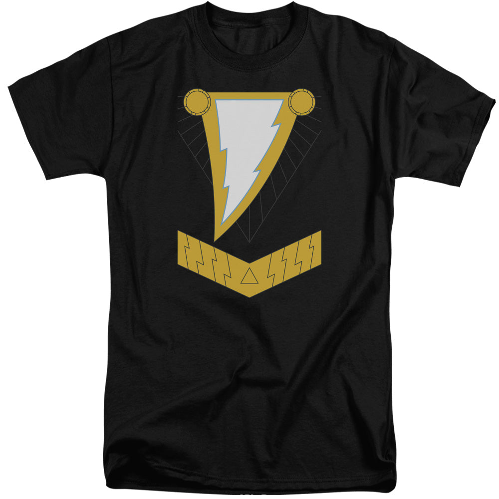 JLA/BLACK ADAM - S/S ADULT TALL 18/1 - BLACK