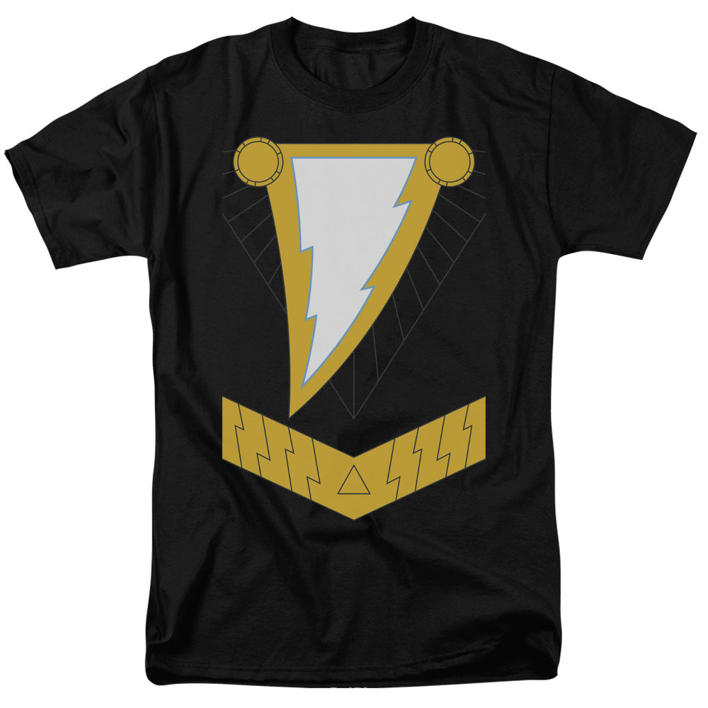 JLA/BLACK ADAM - S/S ADULT 18/1  -  BLACK