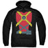 JLA/RED ROBIN - ADULT PULLOVER HOODIE - BLACK