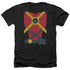 JLA/RED ROBIN - ADULT HEATHER - BLACK