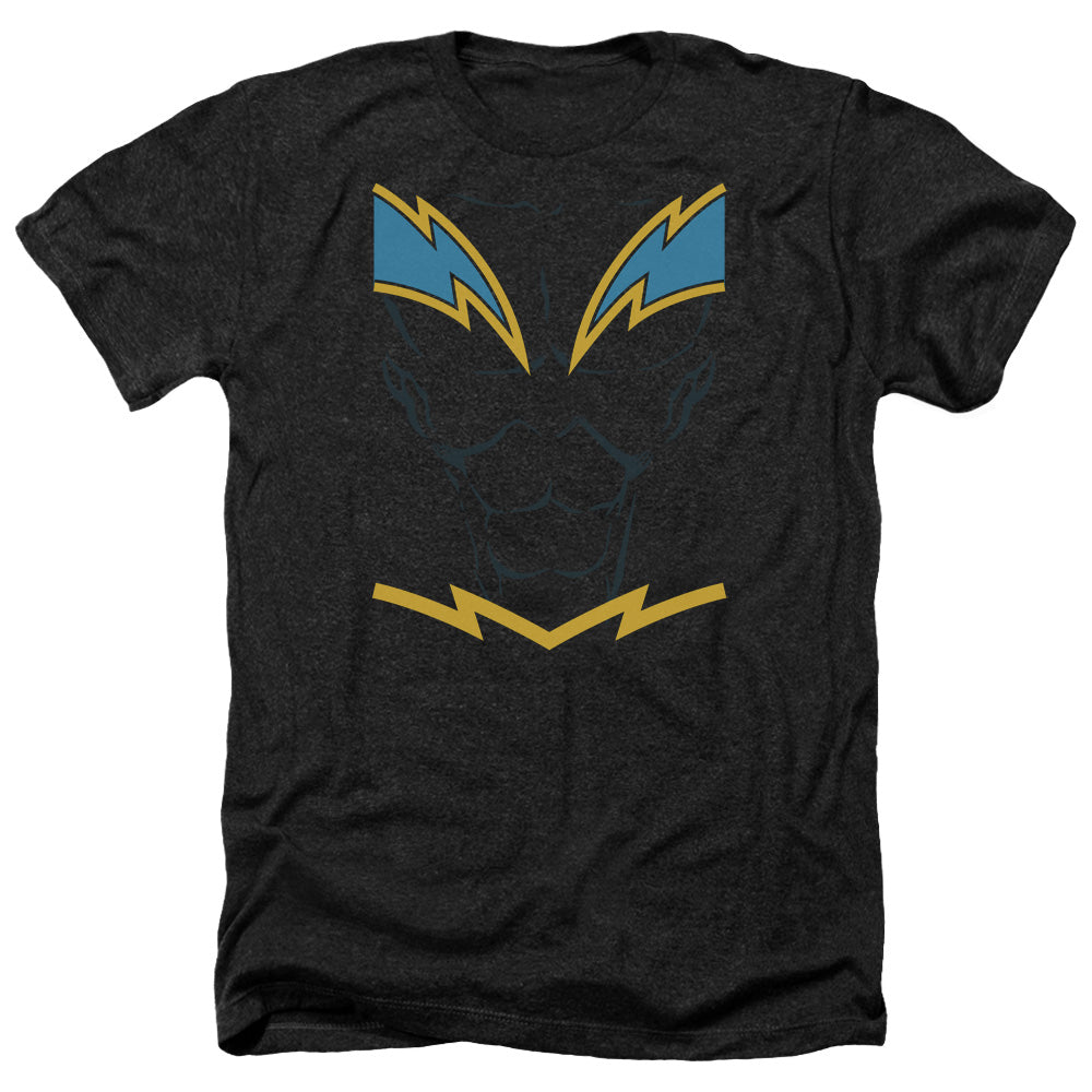 JLA/BLACK LIGHTNING - ADULT HEATHER - BLACK