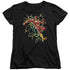 JLA/ELECTRIC DEATH - S/S WOMENS TEE - BLACK