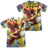 JLA/POLICE LINE (FRONT/BACK PRINT) - S/S ADULT POLY CREW - MULTI