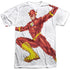 JLA/FLASHBIT (FRONT/BACK PRINT) - S/S ADULT POLY CREW - MULTI