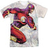 JLA/TAKING THE LEAD (FRONT/BACK PRINT) - S/S ADULT POLY CREW - MULTI