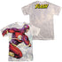 JLA/TAKING THE LEAD (FRONT/BACK PRINT) - S/S ADULT POLY CREW - MULTI