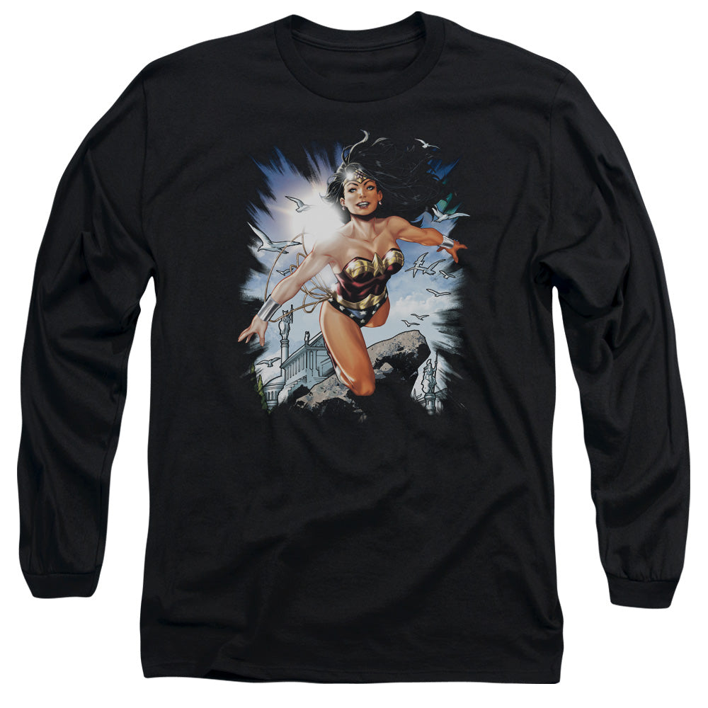 JLA/OF THEMYSCIRA -  L/S ADULT 18/1  - BLACK