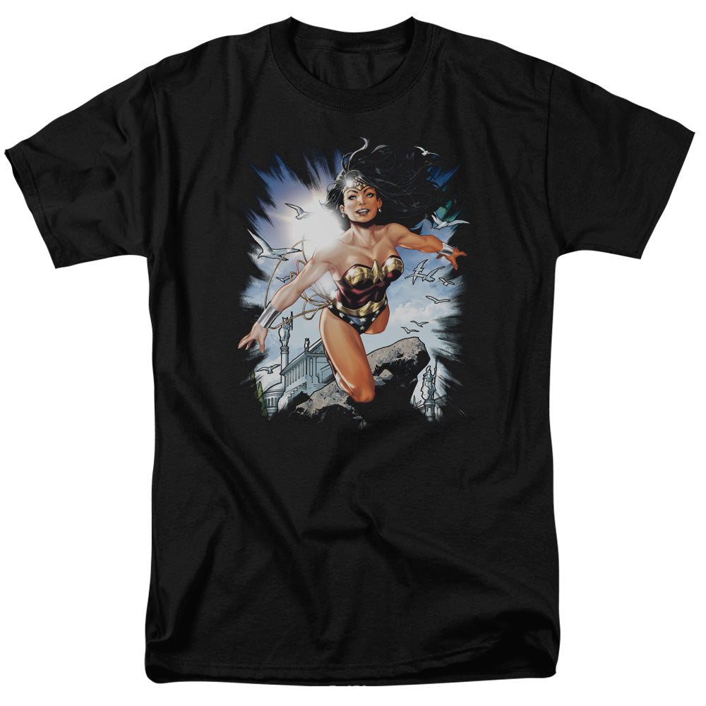 JLA/OF THEMYSCIRA - S/S ADULT 18/1  -  BLACK