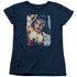 JLA/SCOWL - S/S WOMENS TEE - NAVY