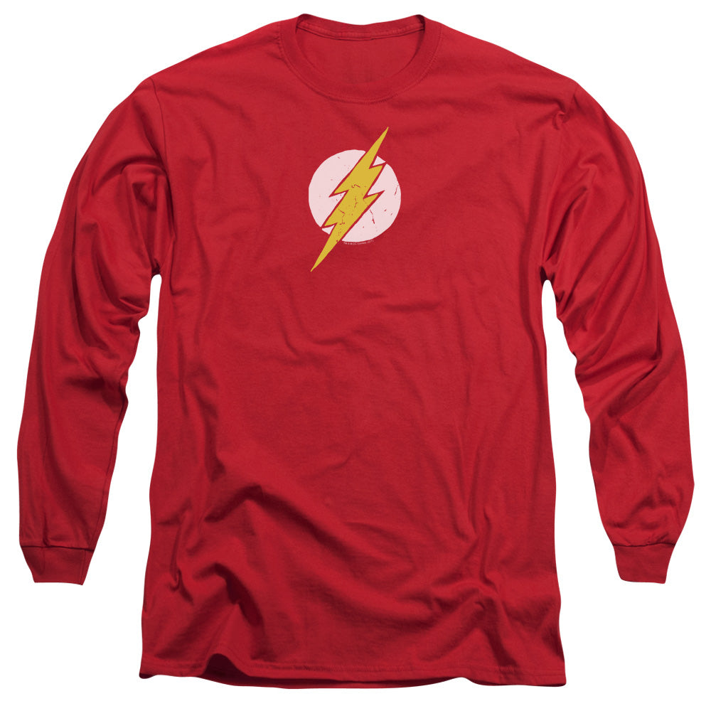 JLA/ROUGH FLASH -  L/S ADULT 18/1  - RED