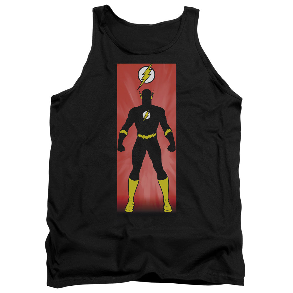 JLA/FLASH BLOCK - ADULT TANK - BLACK