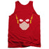 JLA/FLASH HEAD - ADULT TANK - RED