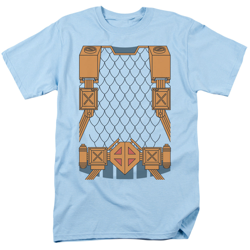 JLA/DEATHSTROKE UNIFORM - S/S ADULT 18/1 - LIGHT BLUE