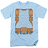 JLA/DEATHSTROKE UNIFORM - S/S ADULT 18/1 - LIGHT BLUE