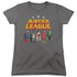 JLA/STANDING BELOW - S/S WOMENS TEE - CHARCOAL