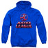 JLA/8 BIT JLA - ADULT PULLOVER HOODIE - ROYAL BLUE