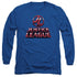 JLA/8 BIT JLA -  L/S ADULT 18/1  - ROYAL BLUE